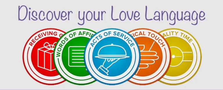 five love languages icons for good relationships coaching