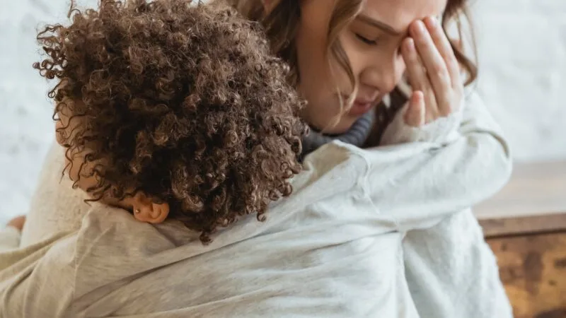 woman feeling overwhelmed with ADHD