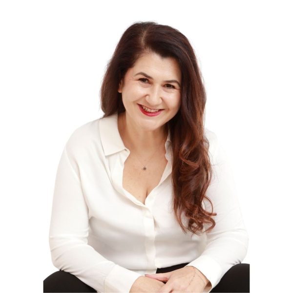 Hulya Erbeyli smiling